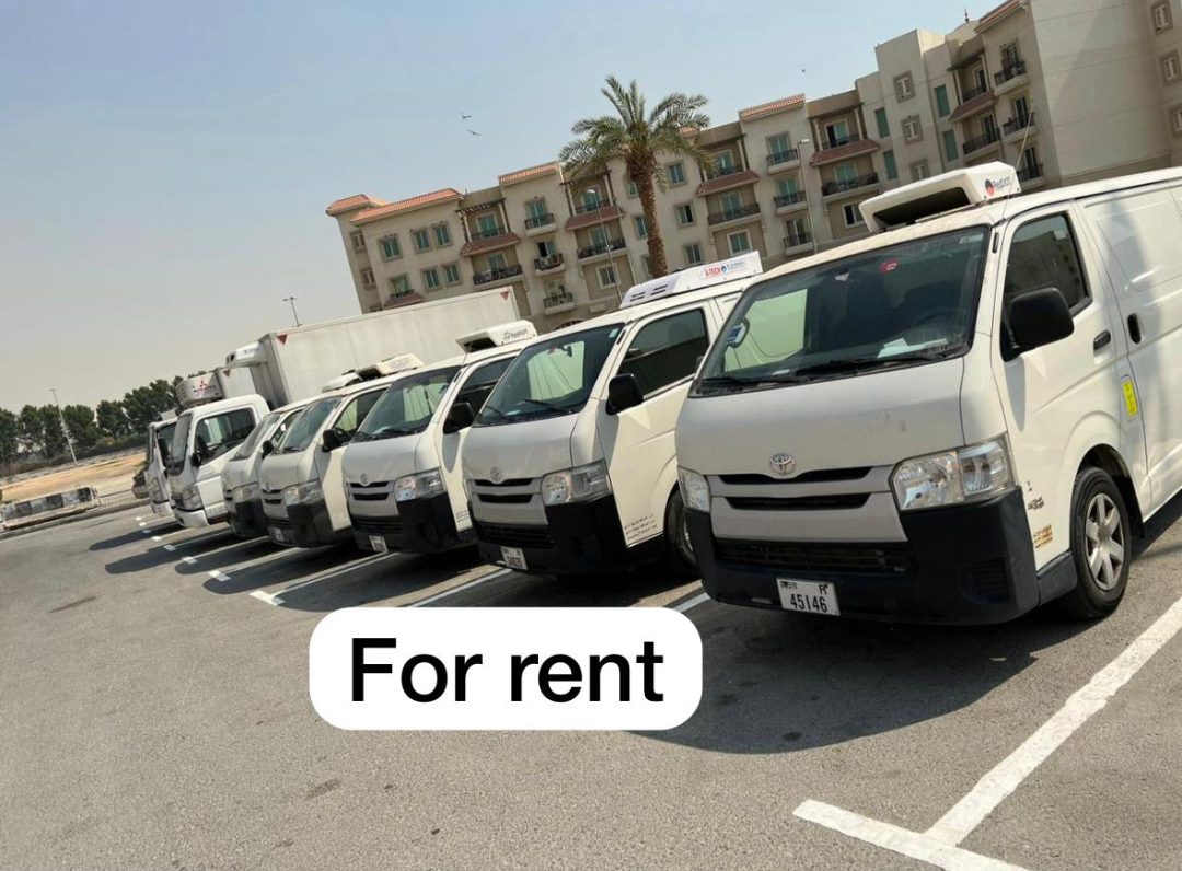 chiller van rental in dubai
