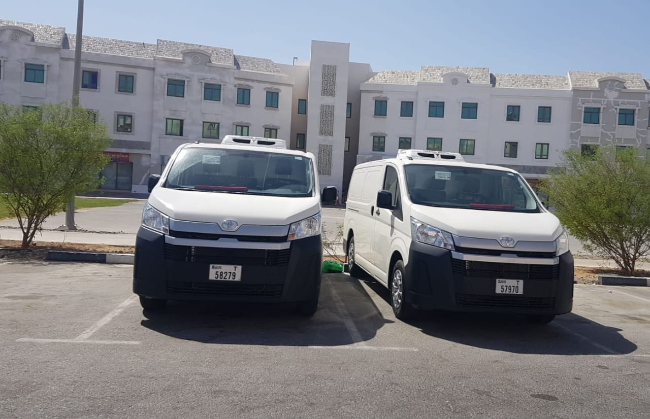 Chiller Van Rental Dubai UAE for Fresh Food and Temperature Controlled Delivery Transport