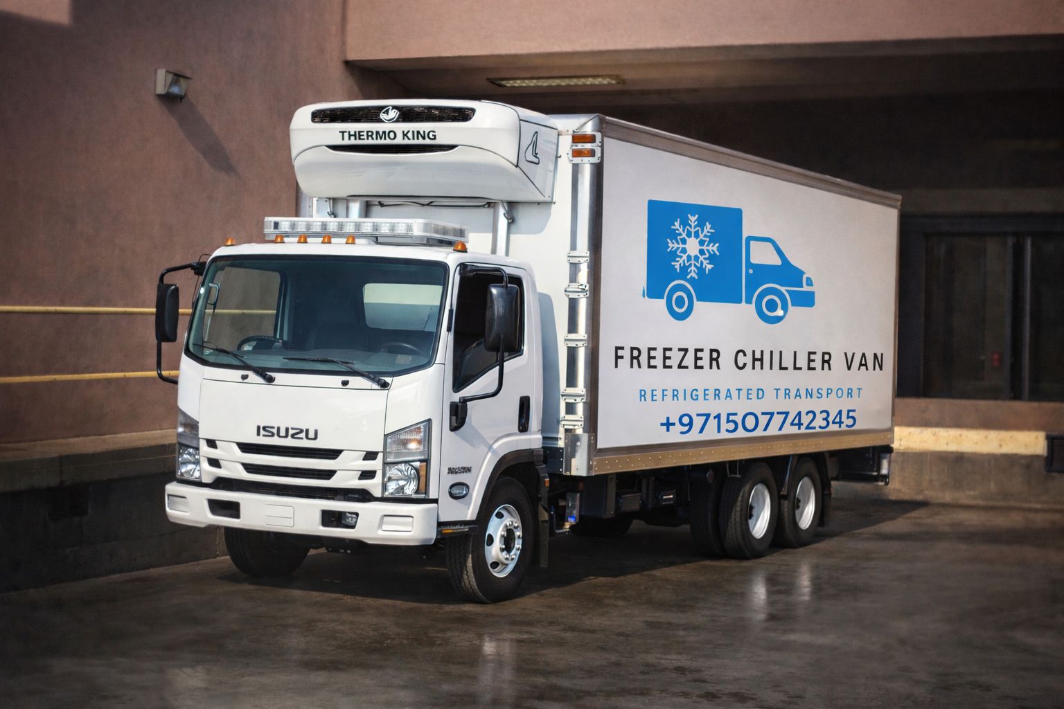 3 Ton Freezer Truck Rental Dubai